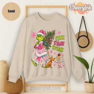 Sweatshirt Green Monster Christmas