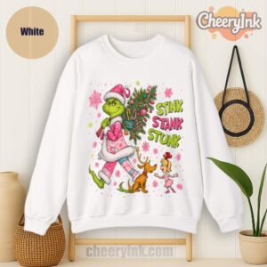 Sweatshirt Green Monster Christmas