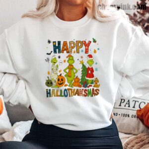 Sweatshirt Grinch Hallothanksmas 13