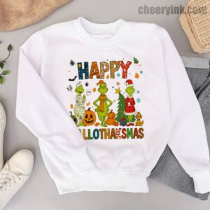 Sweatshirt Grinch Hallothanksmas 6
