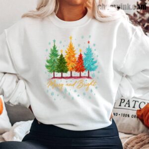 Sweatshirt Merry And Bright 13