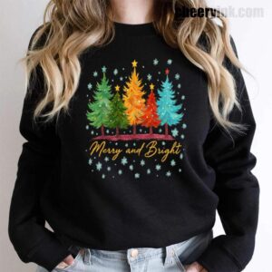 Sweatshirt Merry And Bright 15