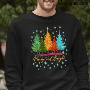 Sweatshirt Merry And Bright 16