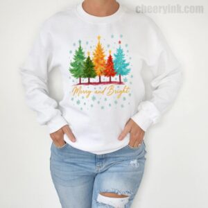 Sweatshirt Merry And Bright 4