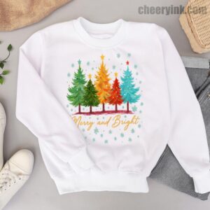 Sweatshirt Merry And Bright 6