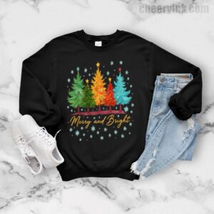 Sweatshirt Merry And Bright 7