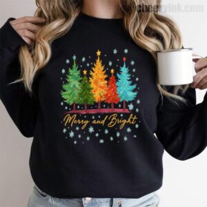 Sweatshirt Merry And Bright 9 Sweatshirt