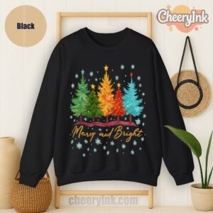 Sweatshirt Merry And Bright