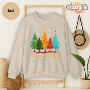 Sweatshirt Merry And Bright