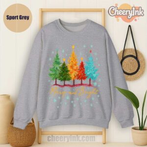 Sweatshirt Merry And Bright Sport