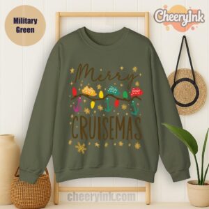 Sweatshirt Merry Cruisemas Military