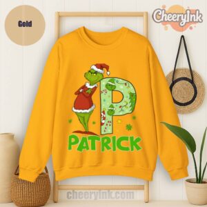 Sweatshirt Personalized Grinch