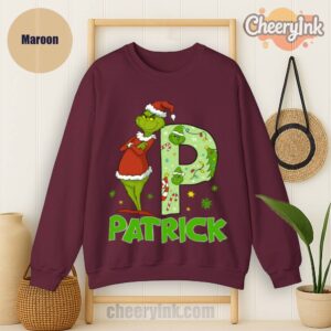Sweatshirt Personalized Grinch