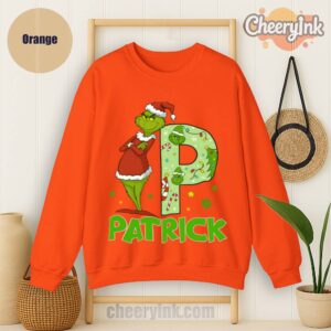 Sweatshirt Personalized Grinch