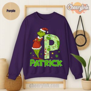 Sweatshirt Personalized Grinch