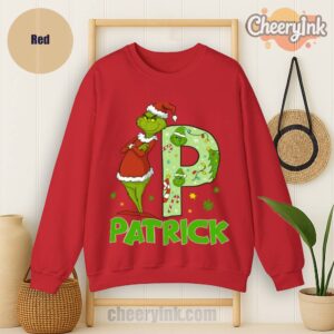 Sweatshirt Personalized Grinch