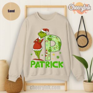 Sweatshirt Personalized Grinch