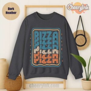 Sweatshirt Pizza Dark