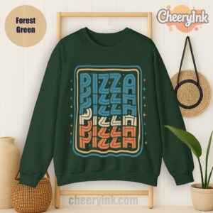 Sweatshirt Pizza Forest
