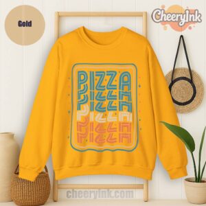 Sweatshirt Pizza Gold