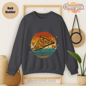 Sweatshirt Pizza Slice Dark