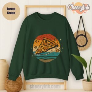 Sweatshirt Pizza Slice Forest
