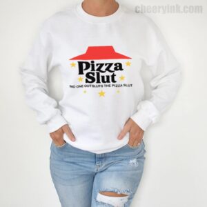 Sweatshirt Pizza Slut 4