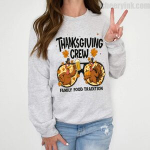 Sweatshirt Thanksgiving Crew 2