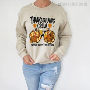 Sweatshirt Thanksgiving Crew 5