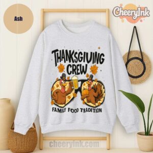 Sweatshirt Thanksgiving Crew