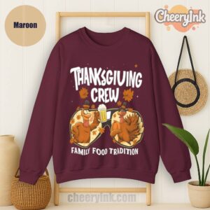Sweatshirt Thanksgiving Crew