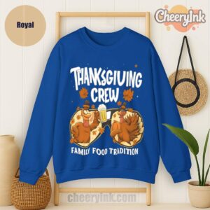 Sweatshirt Thanksgiving Crew