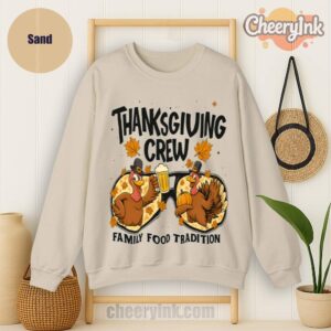 Sweatshirt Thanksgiving Crew