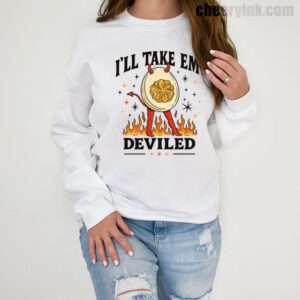 Sweatshirt Thanksgiving Deviled 1 Sweatshirt