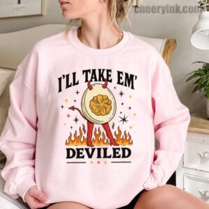 Sweatshirt Thanksgiving Deviled 11