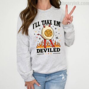 Sweatshirt Thanksgiving Deviled 2