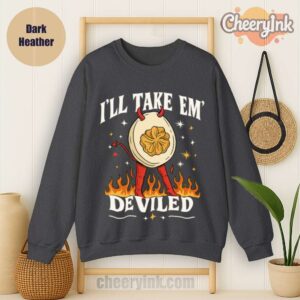 Sweatshirt Thanksgiving Deviled Dark