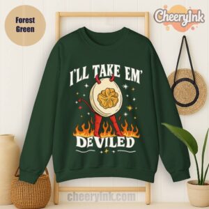 Sweatshirt Thanksgiving Deviled Forest