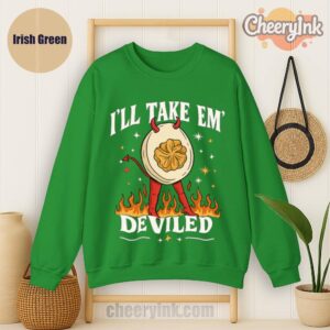 Sweatshirt Thanksgiving Deviled Irish
