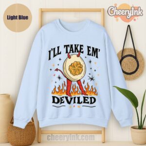 Sweatshirt Thanksgiving Deviled Light