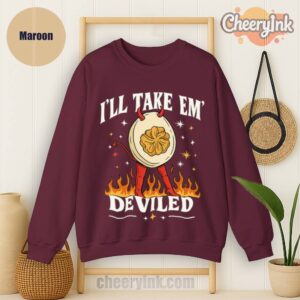 Sweatshirt Thanksgiving Deviled