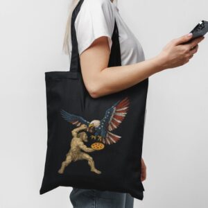 Battle for the Last Slice Tote Bag