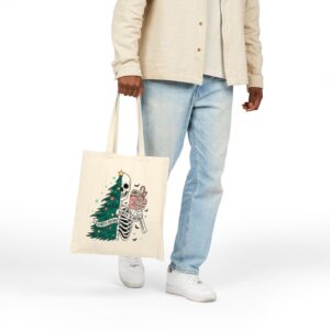 Tote Christmas Skeleton 20 Natural