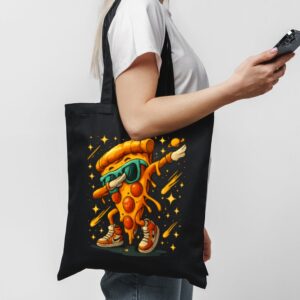 Tote Dabbing Pizza Slice 1 Black