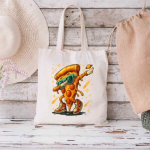 Tote Dabbing Pizza Slice 1 Natural