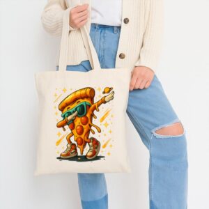 Tote Dabbing Pizza Slice 11 Natural