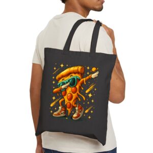 Tote Dabbing Pizza Slice 21 Black