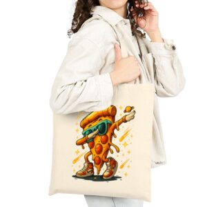 Tote Dabbing Pizza Slice 21 Natural
