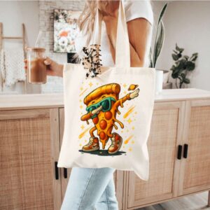 Tote Dabbing Pizza Slice 8 Natural