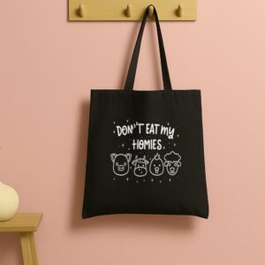 Tote Don T Eat My Homies 13 Black